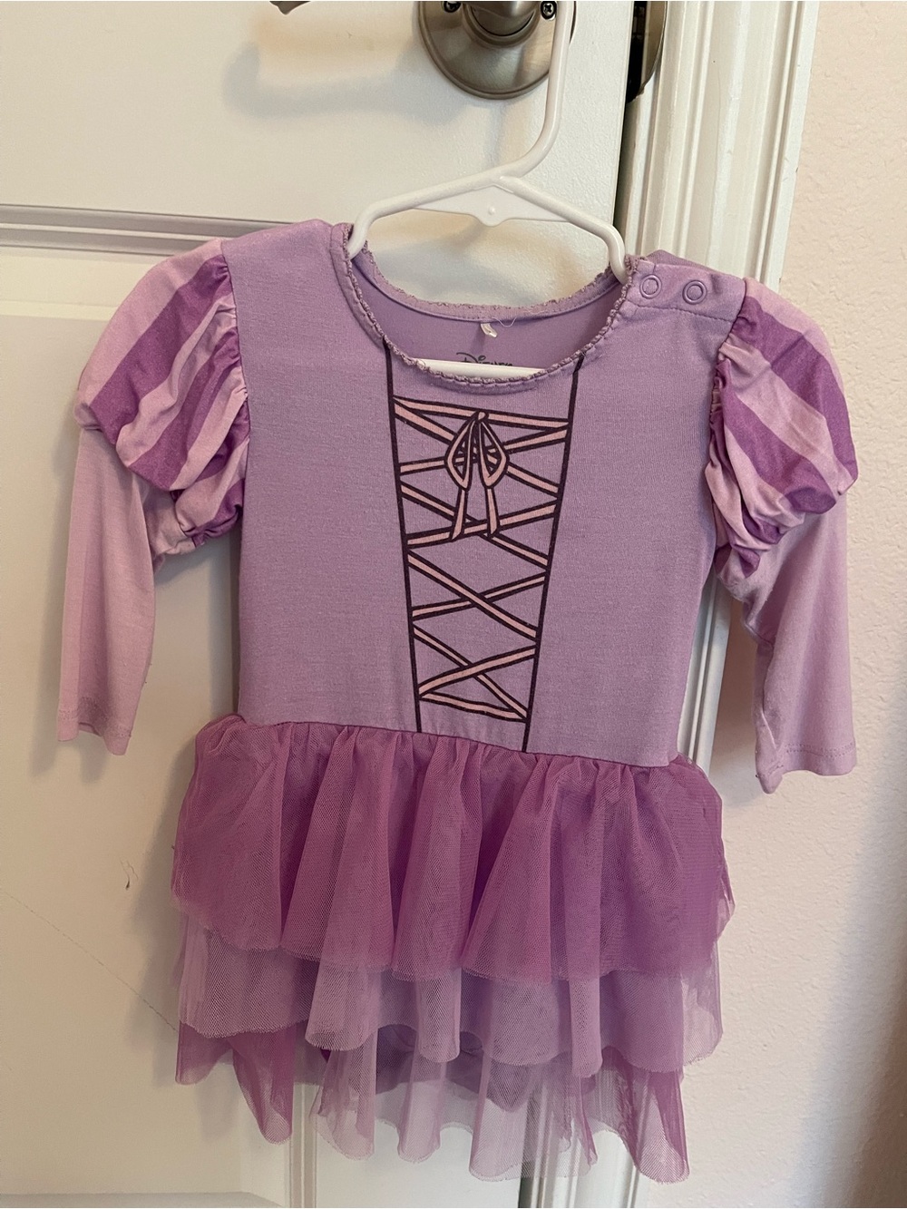 Posh Peanut Lavender Layered Tulle Play Dress